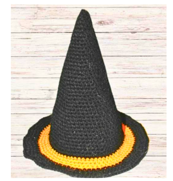 crochet witch hat 