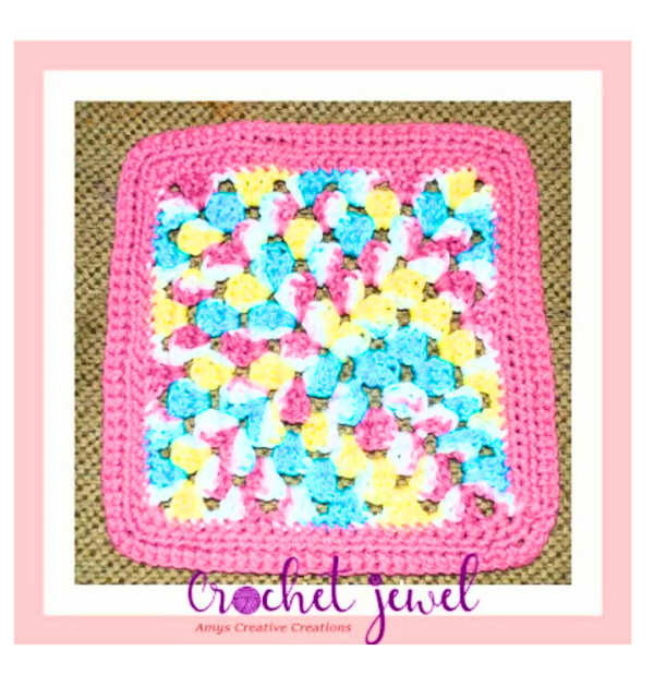 crochet Granny Square Washcloths