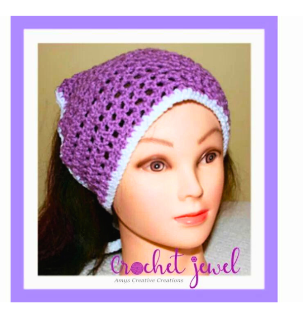 crochet head scarf