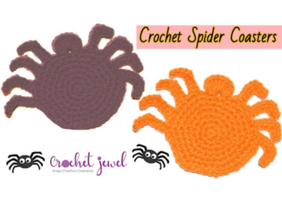 Crochet a Spider Coaster: