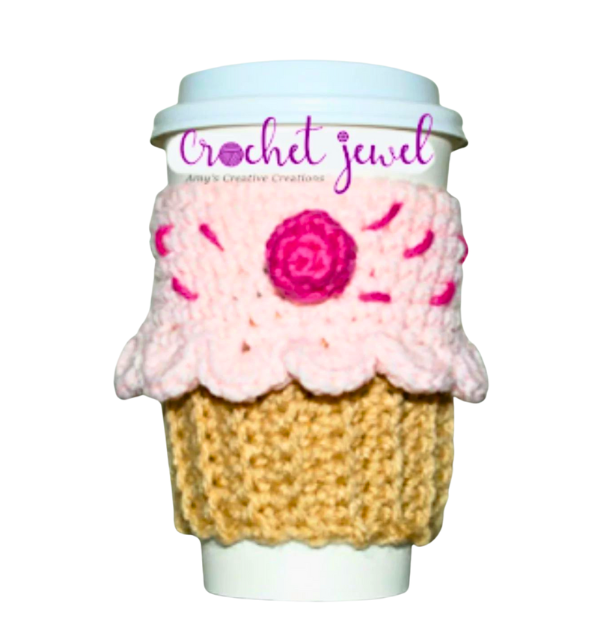 crochet Cupcake Cup Cozy