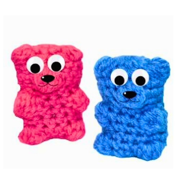 crochet mini bear