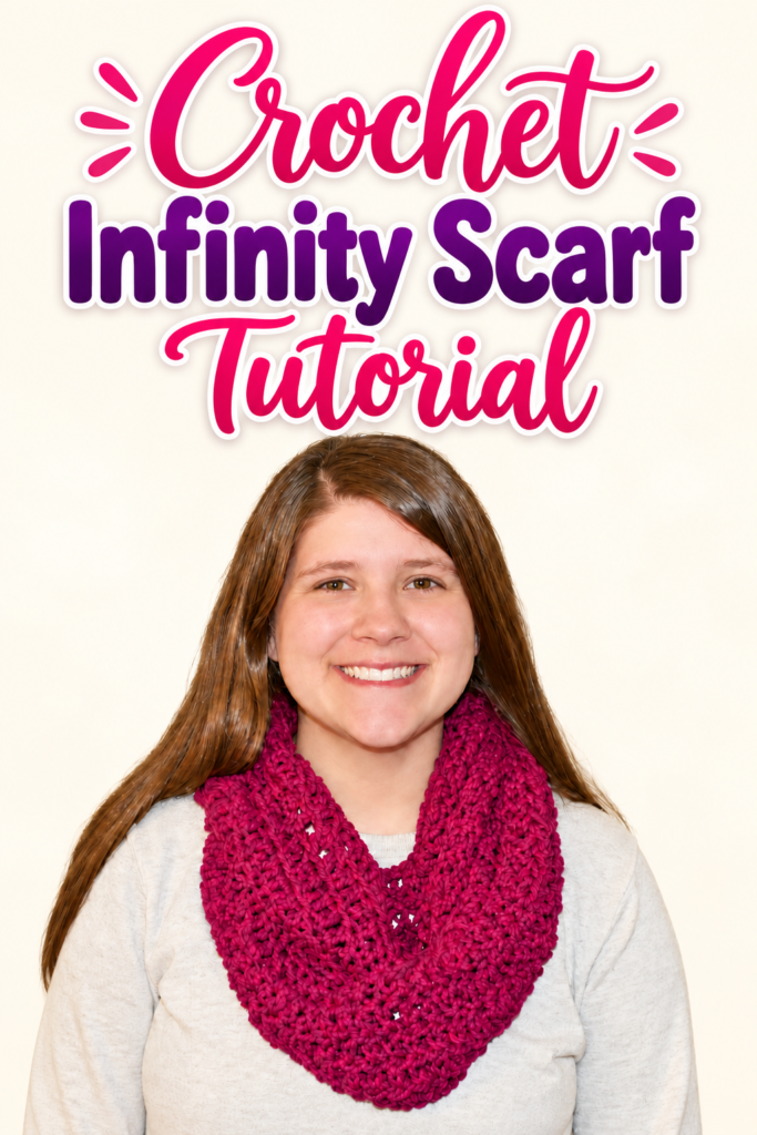 crochet infinity scarf