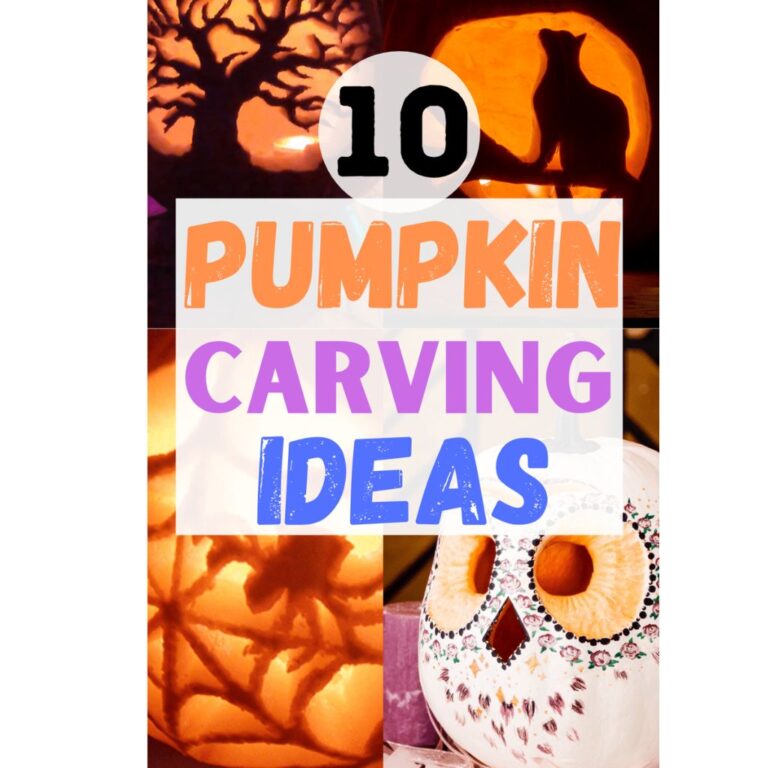 Pumpkin Carving Ideas for Beginners: Easy and Creative Designs - Amys DIY Frugal Life