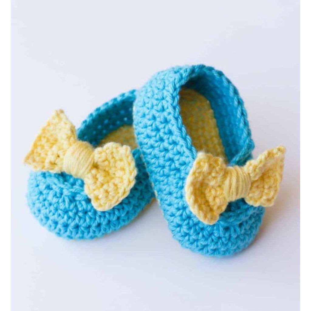 crochet baby booties pattern 