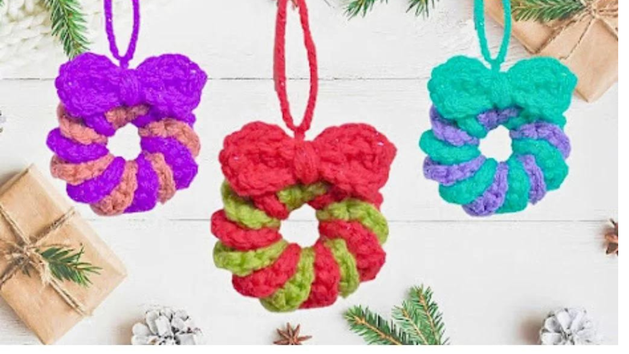 crochet wreath pattern