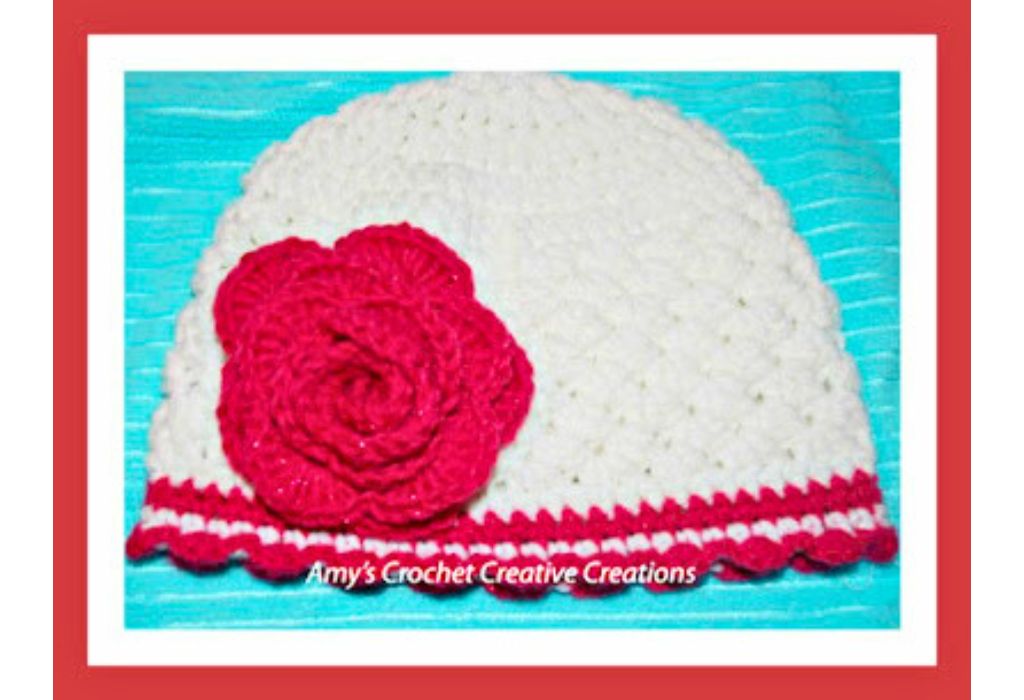 how to crochet a shell hat