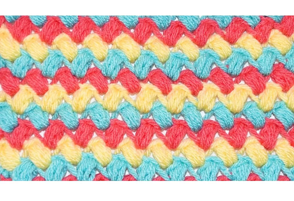 crochet Bean Stitch Blanket