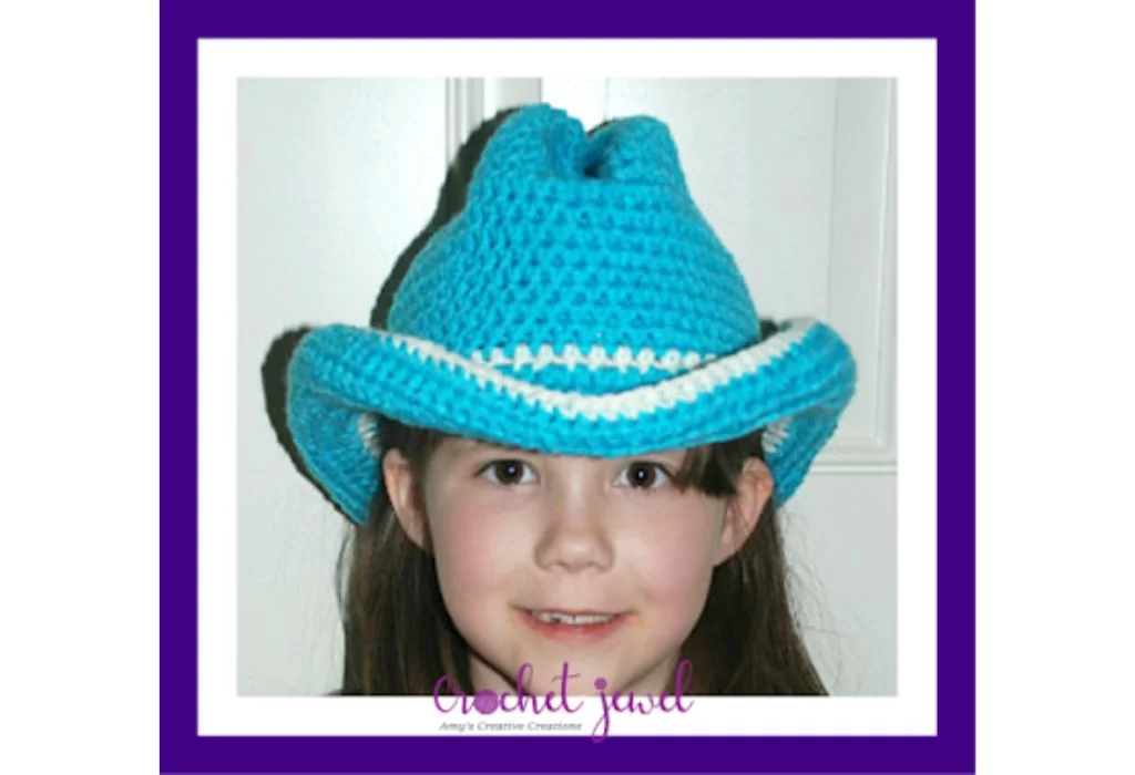 crochet cowboy hat 