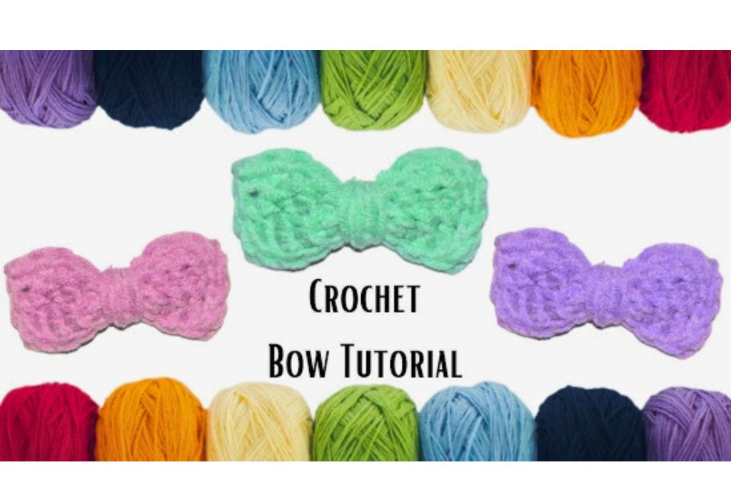 crochet bow pattern