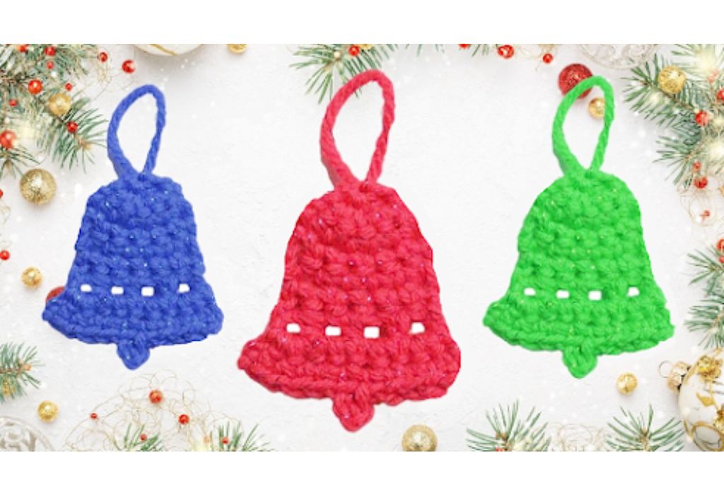 crochet christmas bell