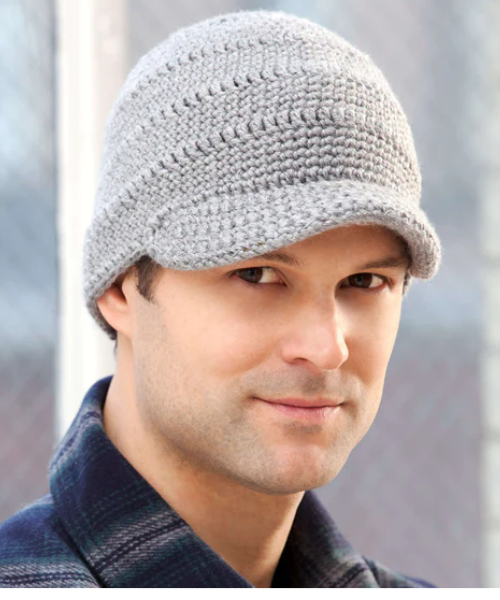 crochet men's hat 