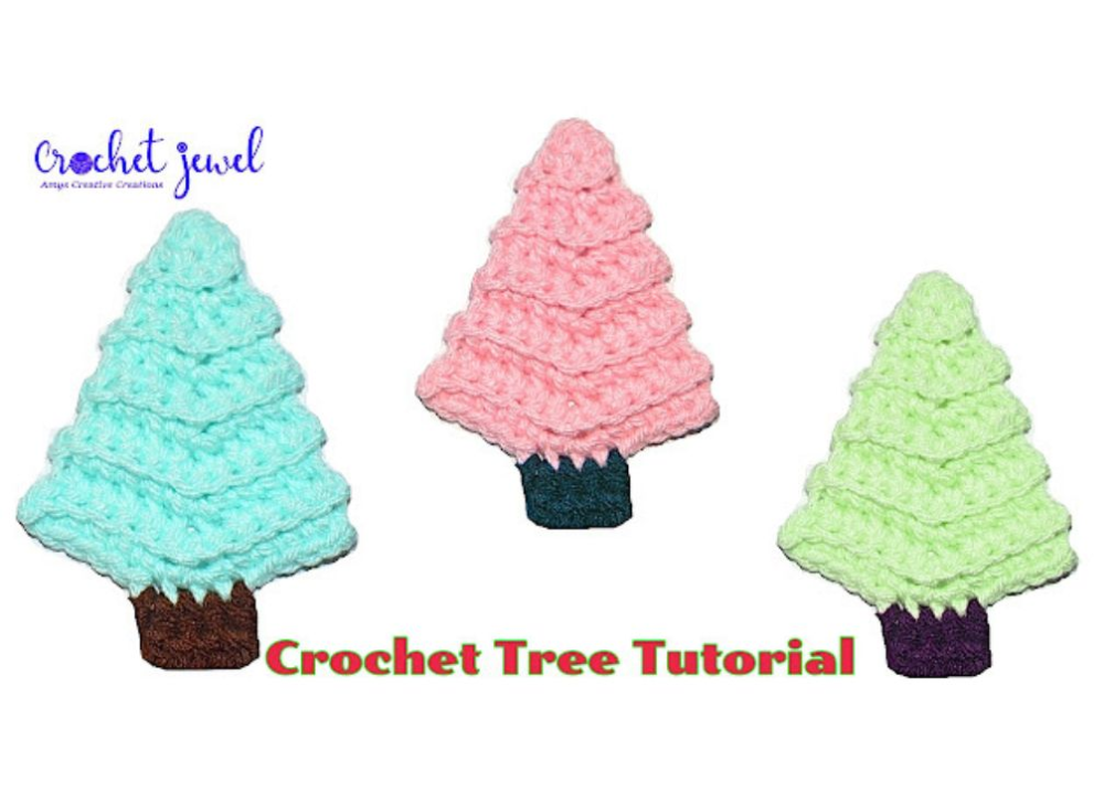 crochet chirstmas tree