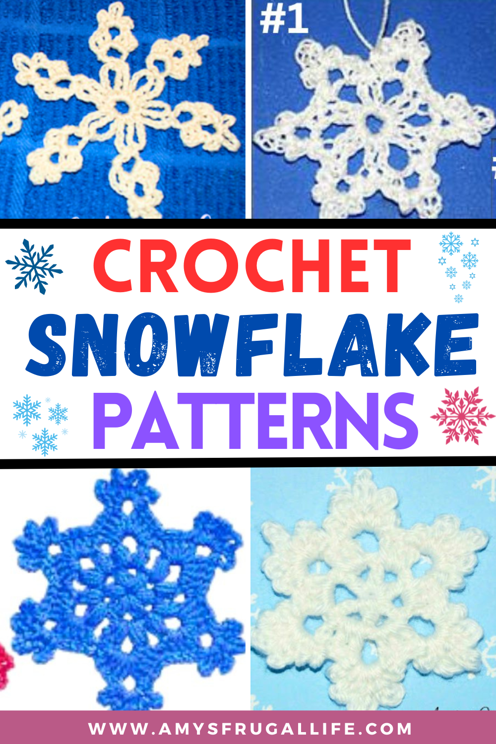 crochet snowflakes 
