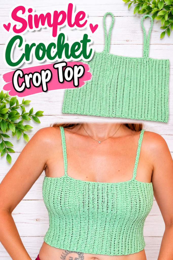 How to Crochet a Crop Top