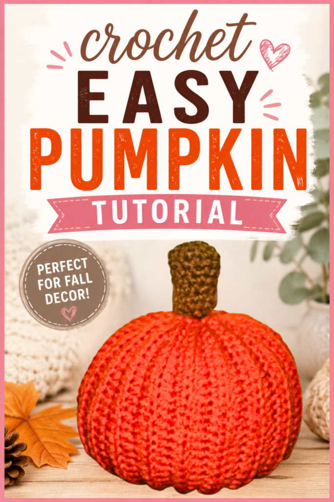 Crochet an Easy Pumpkin