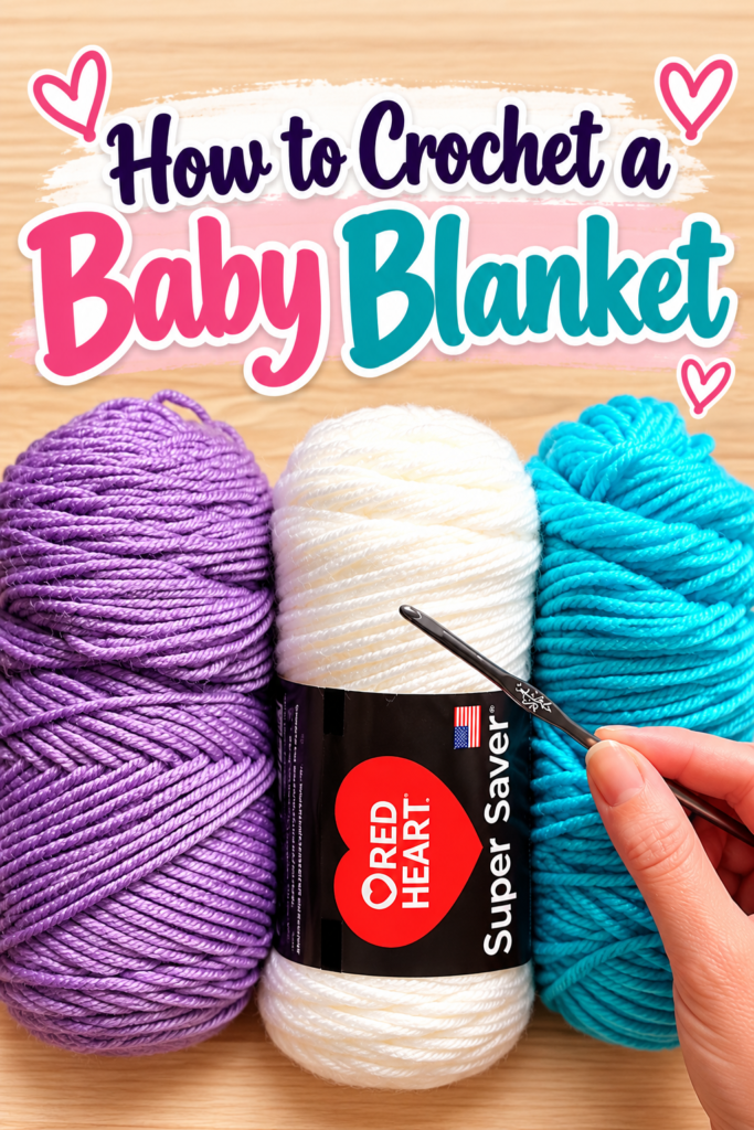 How to Crochet a Baby Blanket
