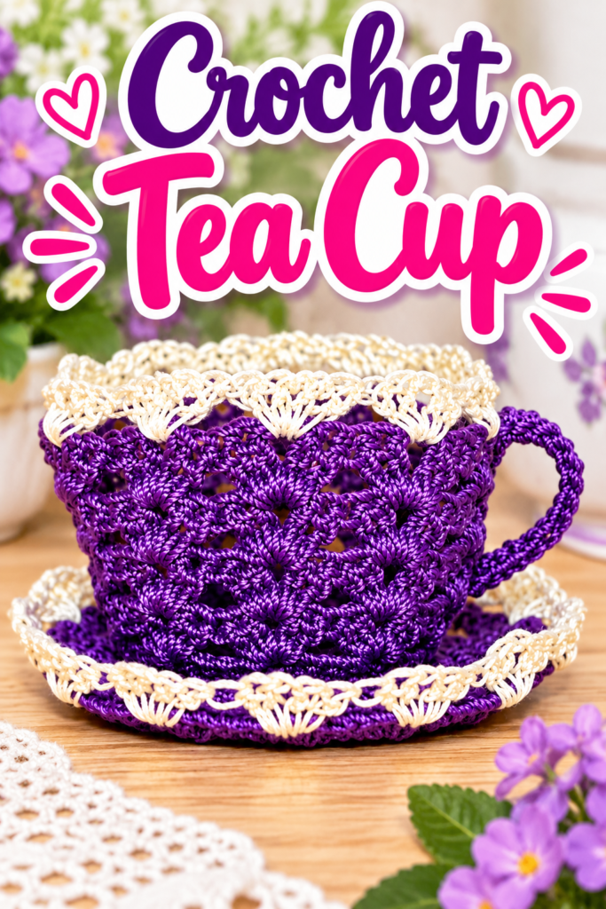 How to Crochet a Tea Cup