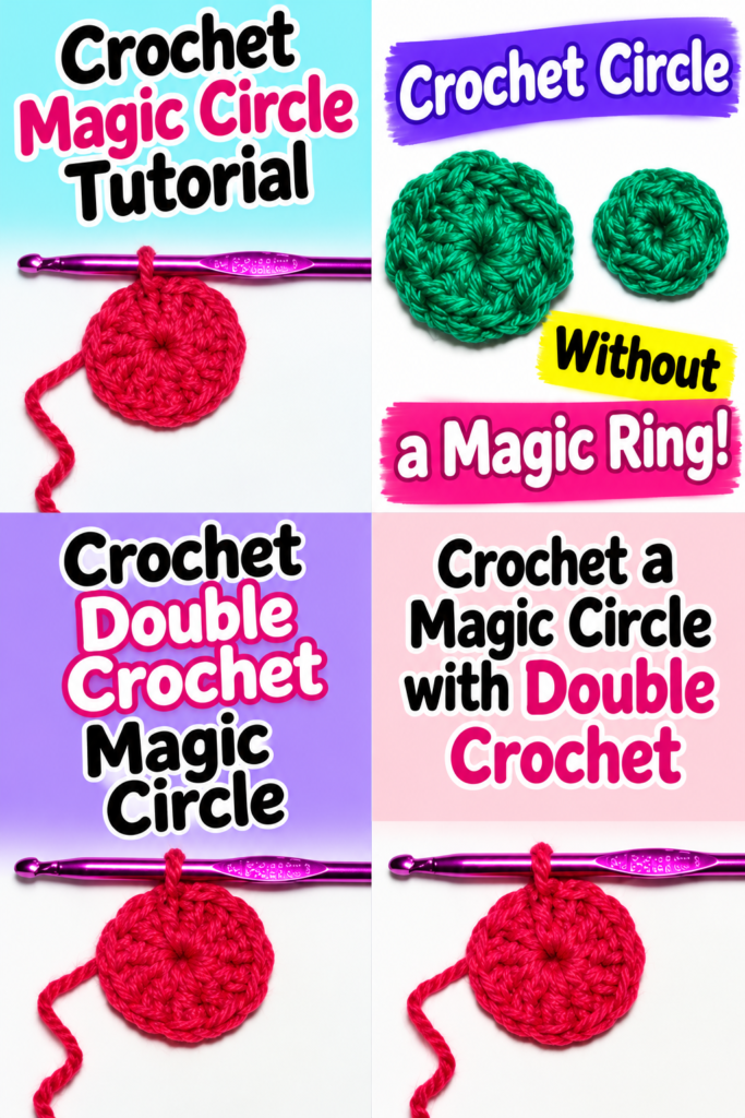 How to Crochet a Circle