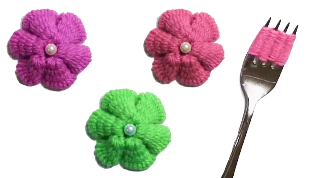 Make a Flower with a Fork