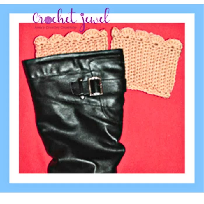 Crochet Stunning Boot Cuffs