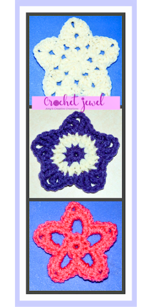 crochet star pattern