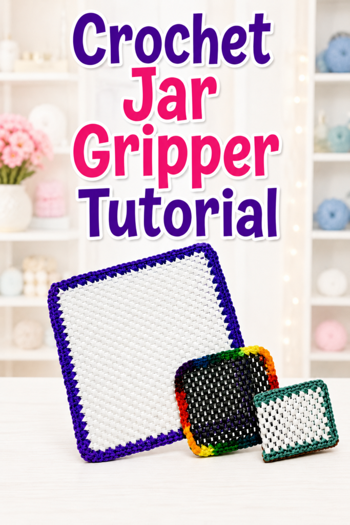 How to Crochet a Jar and Bottle Opener
