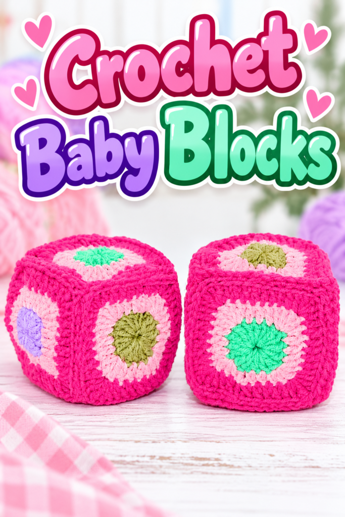 How to Crochet Baby Blocks