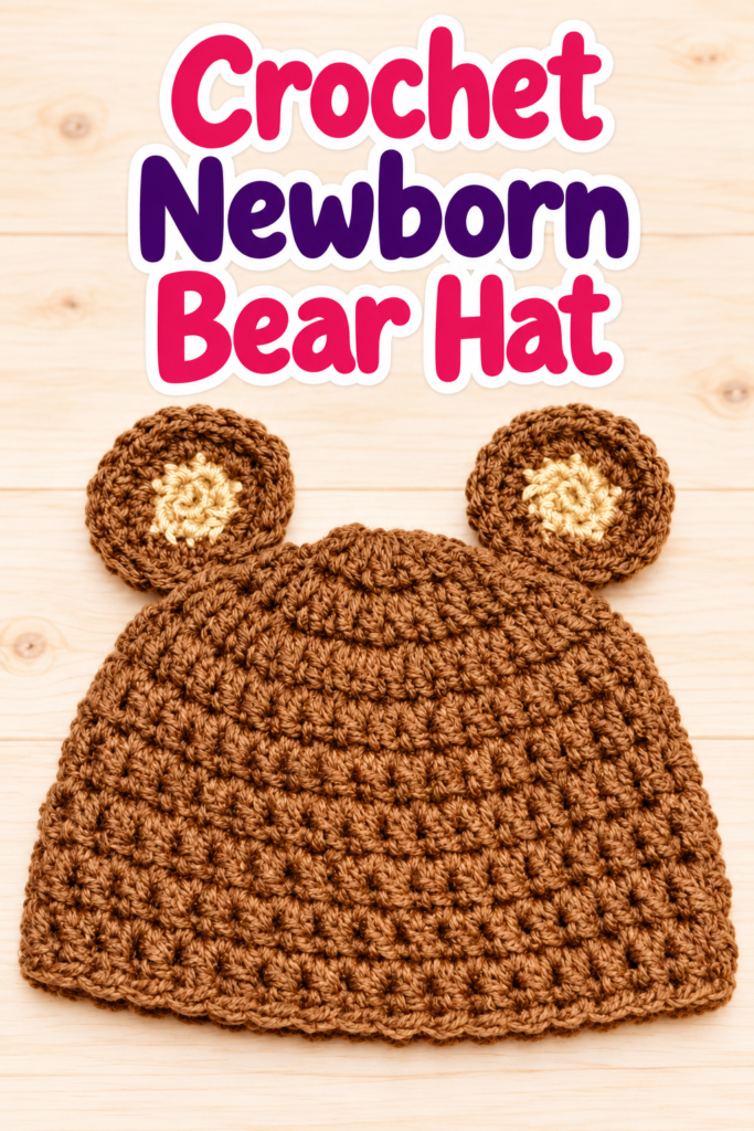 How to Crochet a Bear Hat