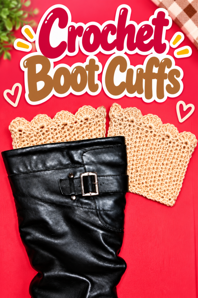 Crochet Stunning Boot Cuffs