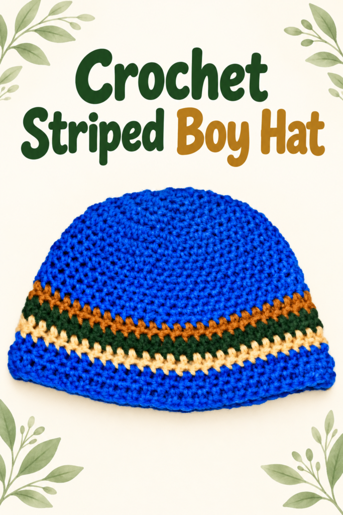 How to Crochet a Boy's Hat
