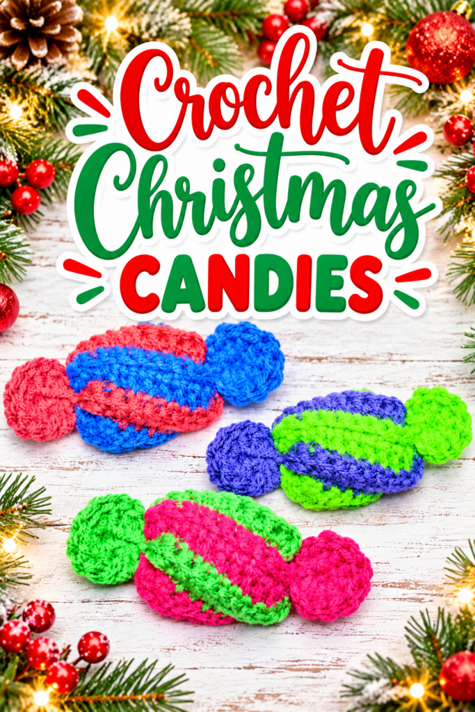 How to Crochet Candy Ornament