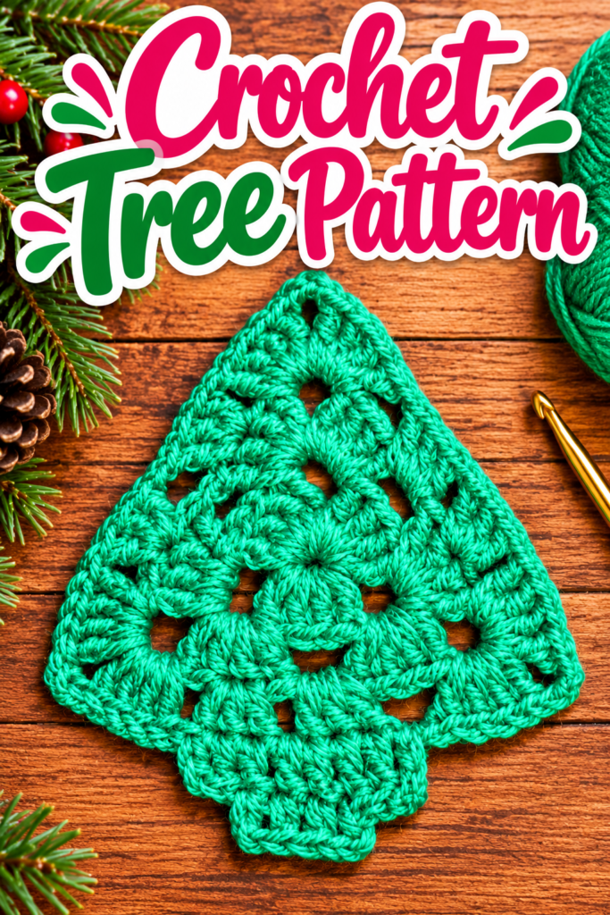 How to Crochet a Christmas Tree