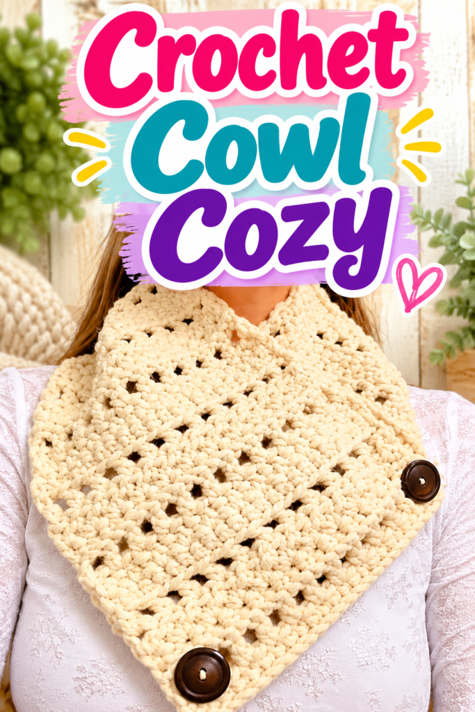 How to Crochet a Neck Warmer