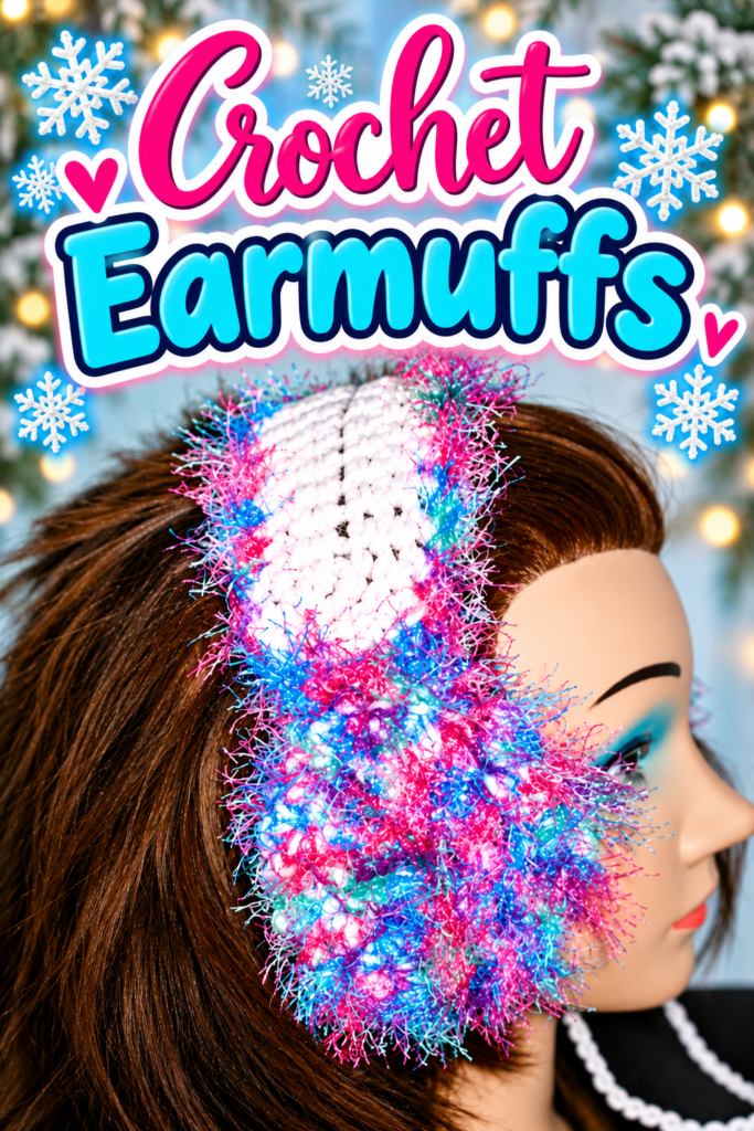 How to Crochet Earmuffs