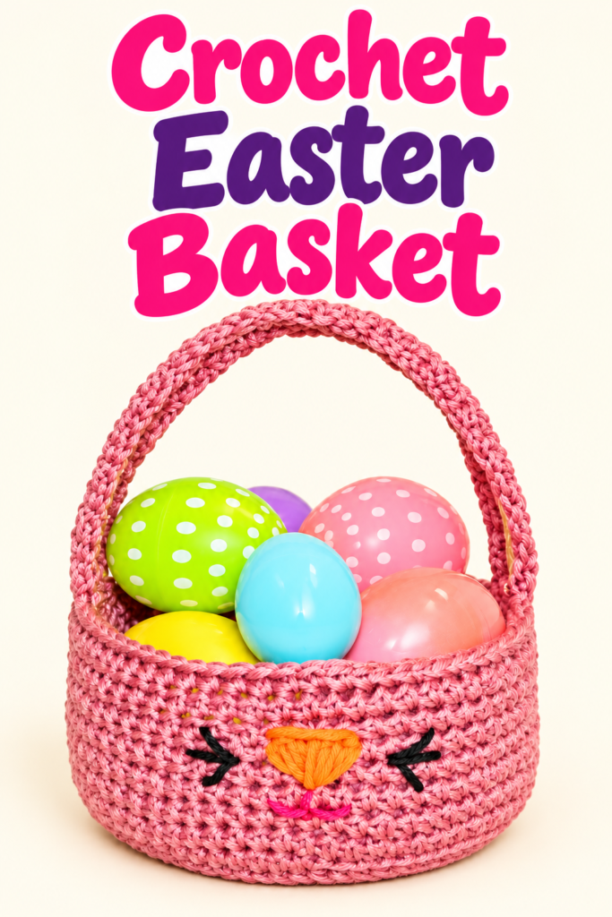 How to Crochet an Easter Basket