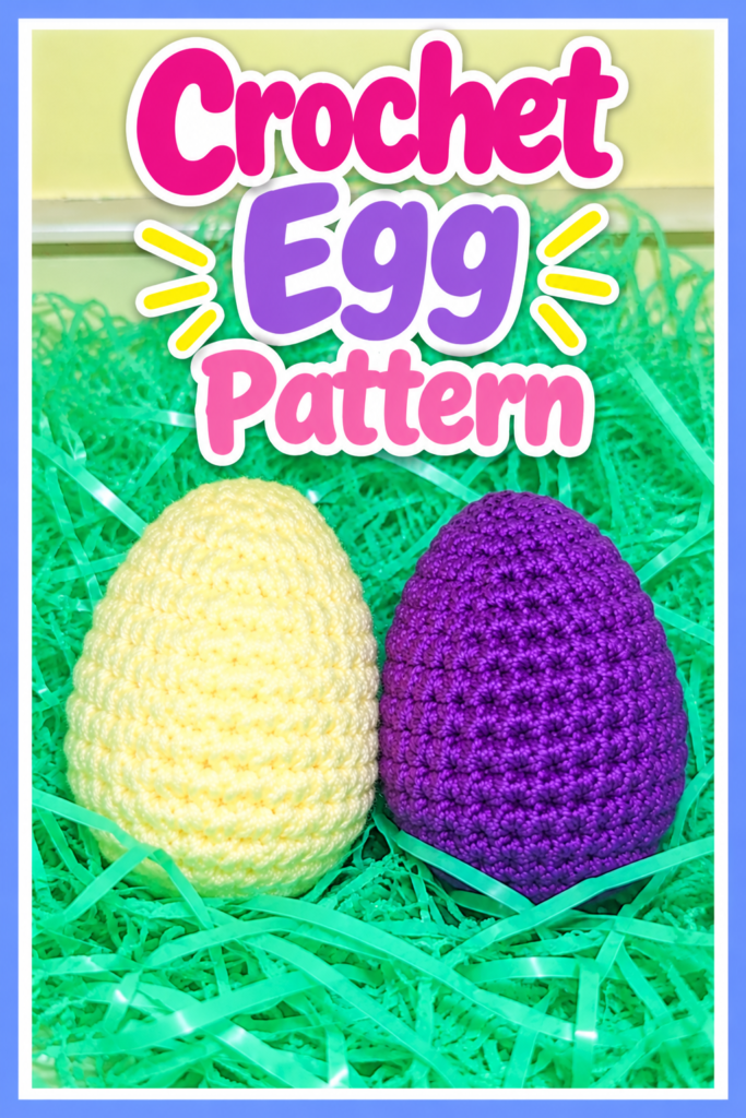How to Crochet an Easter Egg