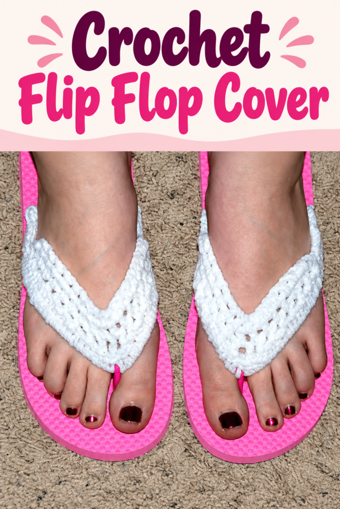 How to Crochet a Flip-Flop Cover