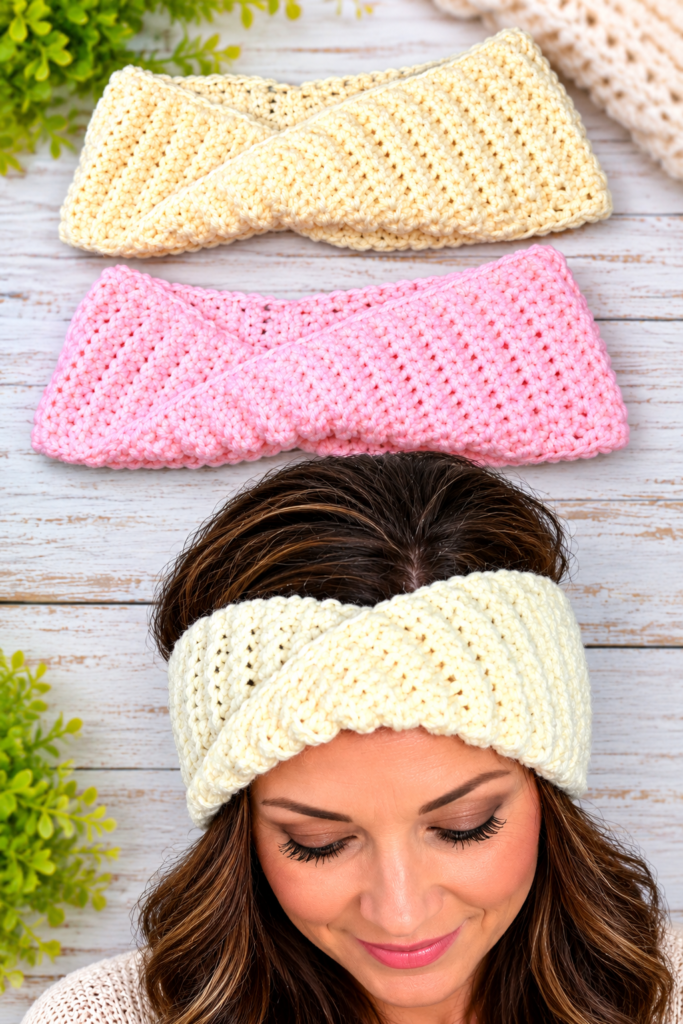 How to Crochet a Beautiful Turban Headband