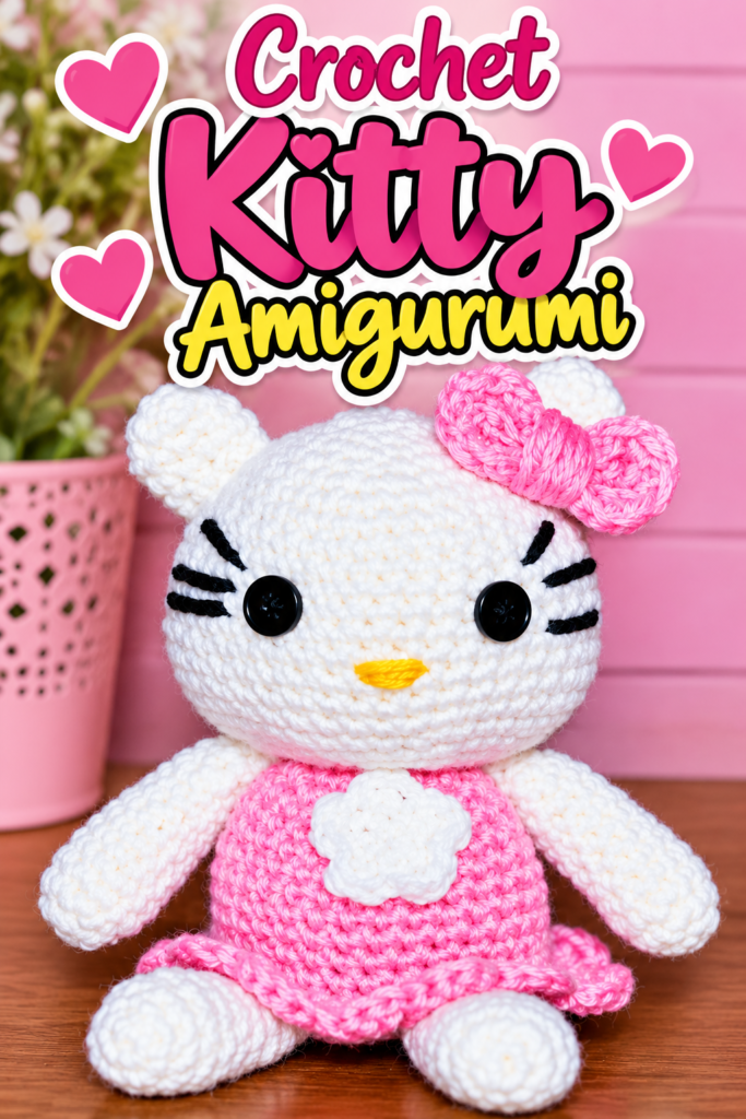 How to Crochet a Hello Kitty