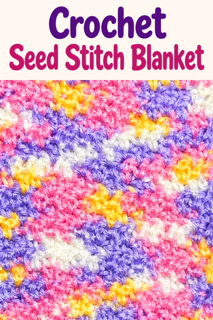 crochet seed stitch