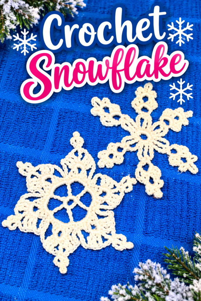 How to Crochet Snowflakes