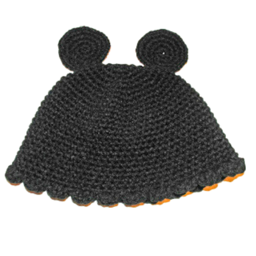 crochet mouse ears hat 