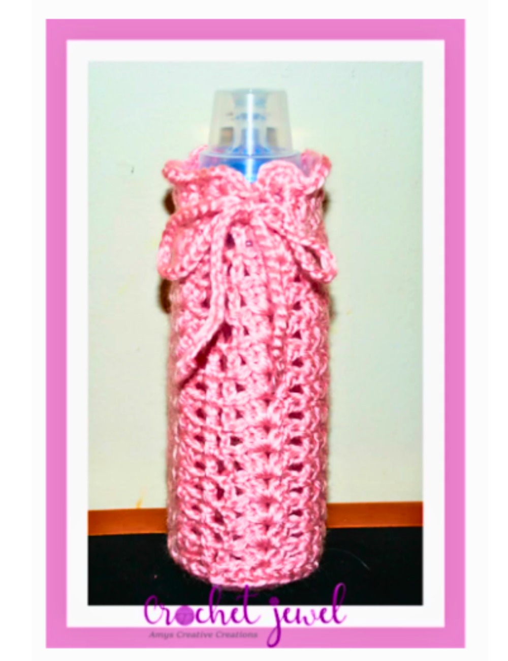 crochet baby bottle