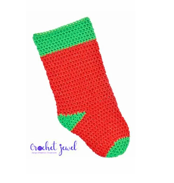 crochet christmas stocking 