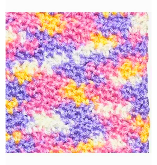 crochet Seed Stitch Blanket