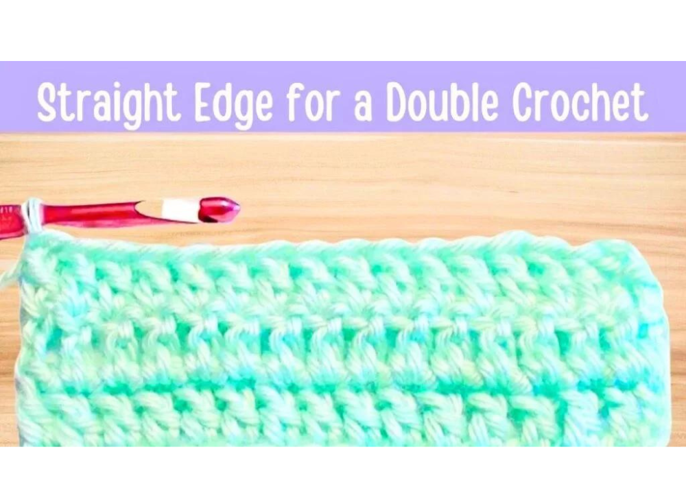 crochet straight edge