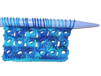 Crochet Broomstick Lace Stitch Scarf