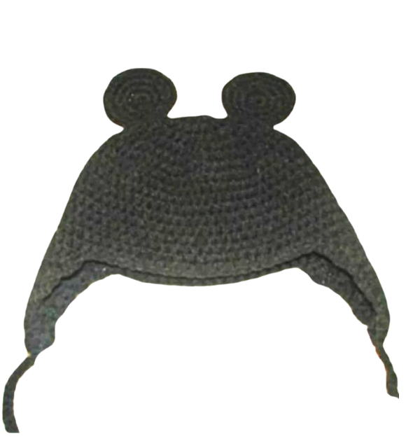 crochet mouse ears hat 