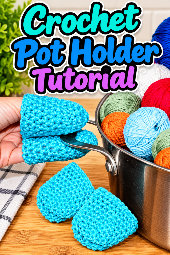 crochet pot holder pattern